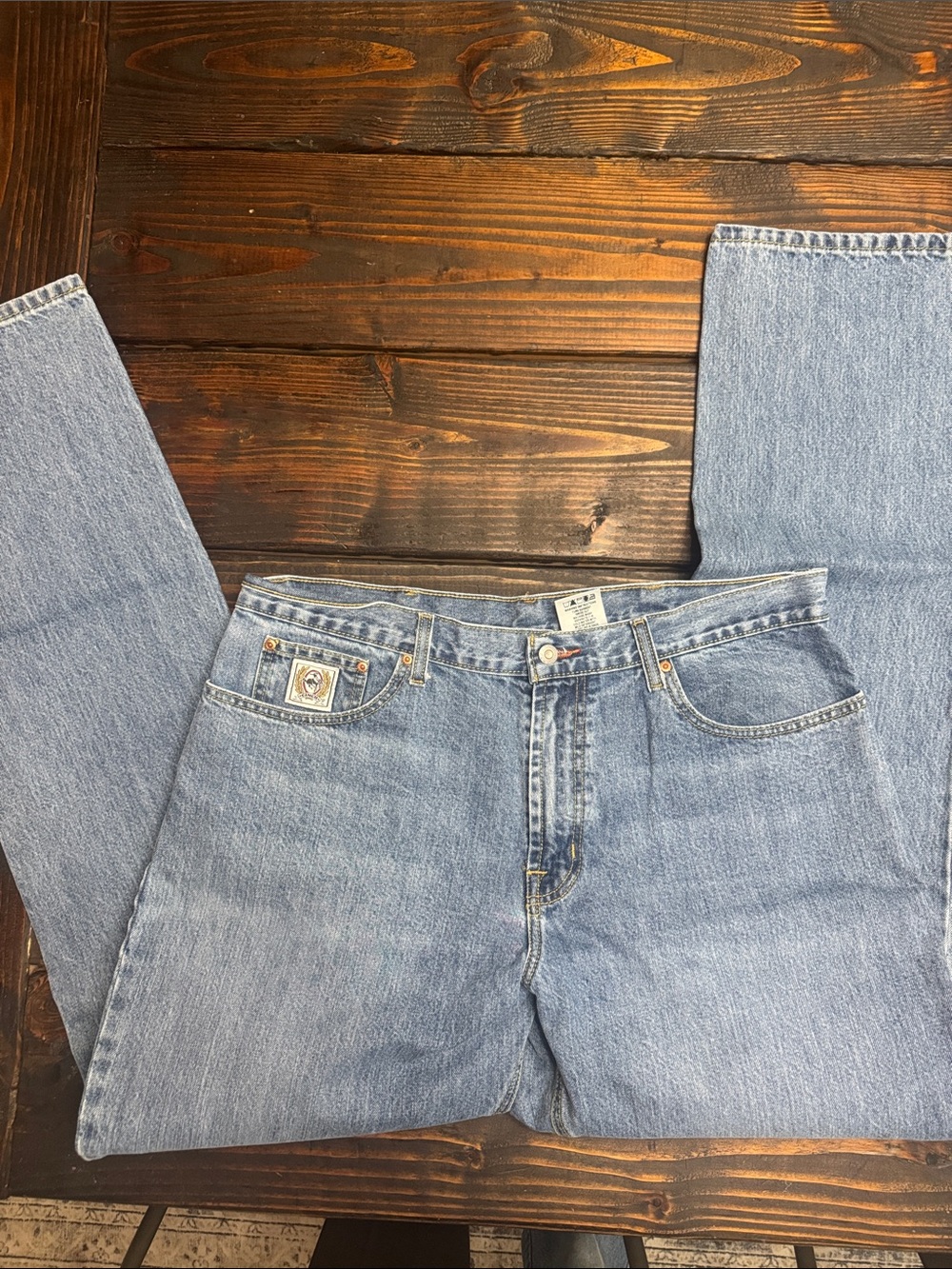 Cinch Classic Light Wash Straight Jeans - Men's white label